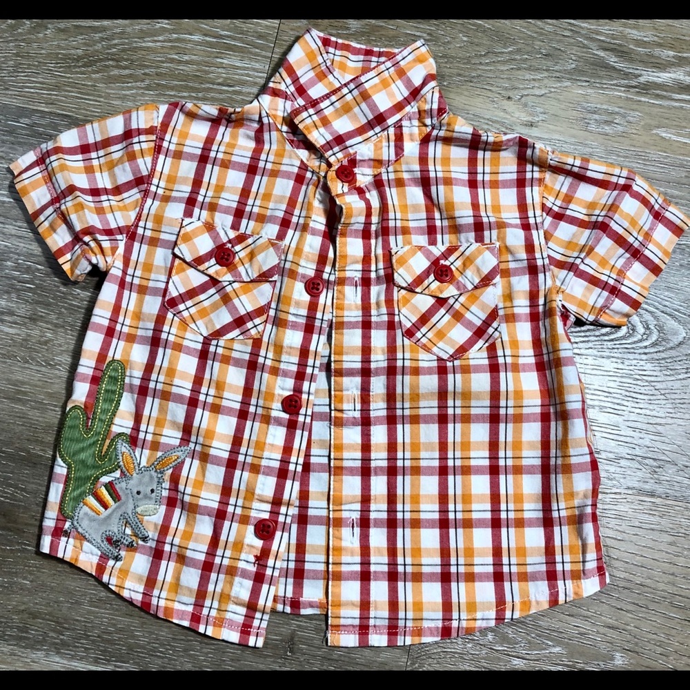 Gymboree Boys Button Up Dress Shirt